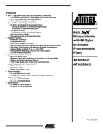 AT90S8535 / AT90LS8535 8-bit Microcontroller with 8K Bytes In-System Programmable Flash