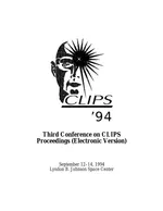 Third Conference on CLIPS Proceedings (Electronic Version)