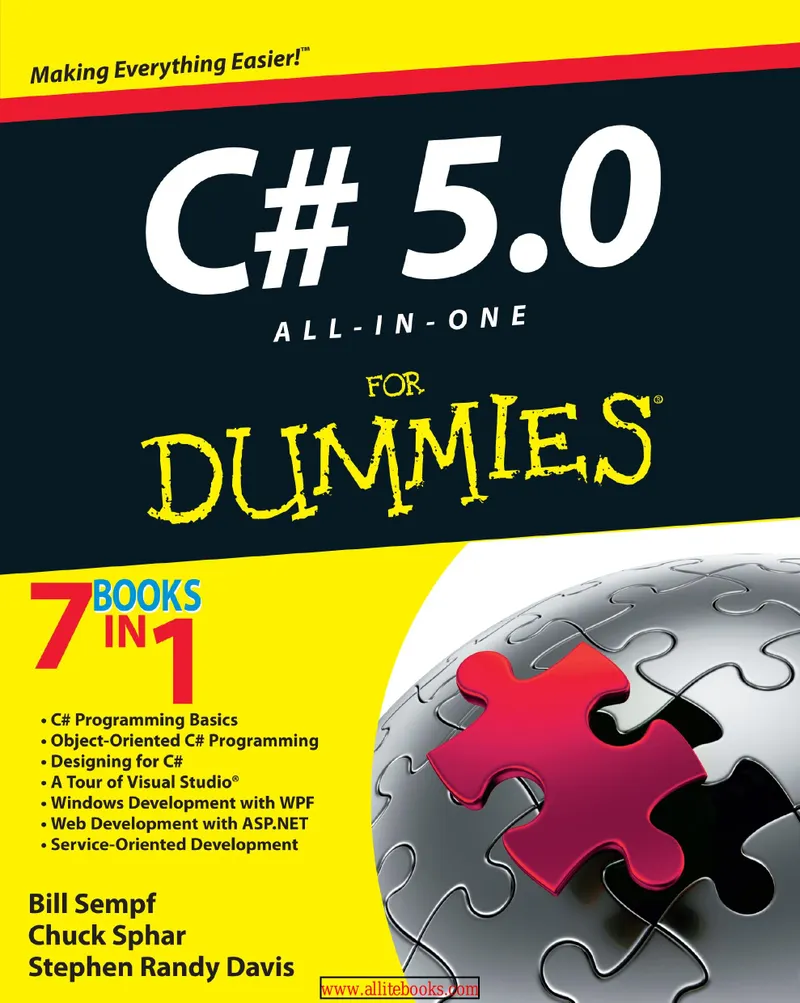 C# 5.0 All-in-One For Dummies