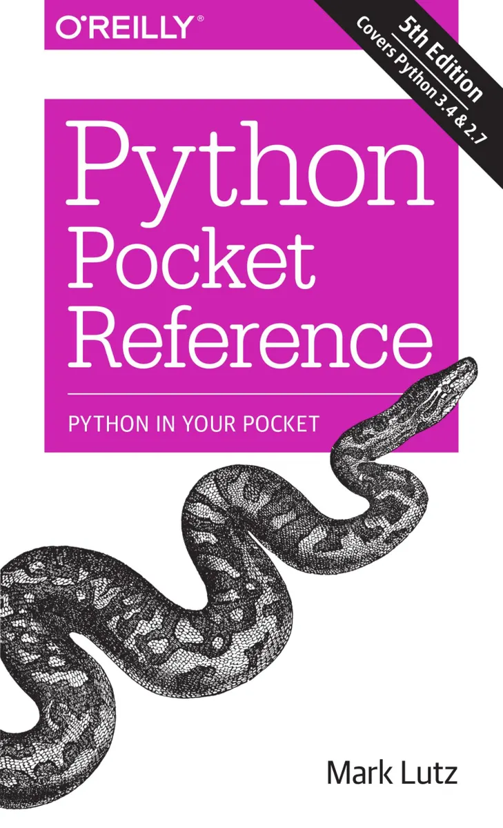 Python Pocket Reference, Fifth Edition
