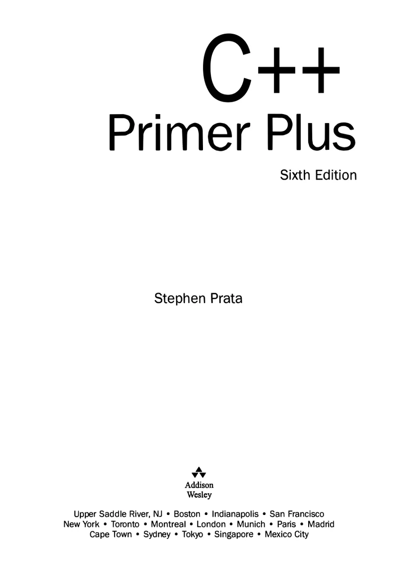 The C++ Programming Language. Lectures and Exercises, 6th Edition