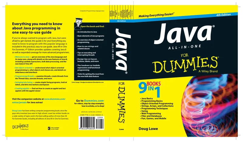 Java All-in-One For Dummies, 4th Edition