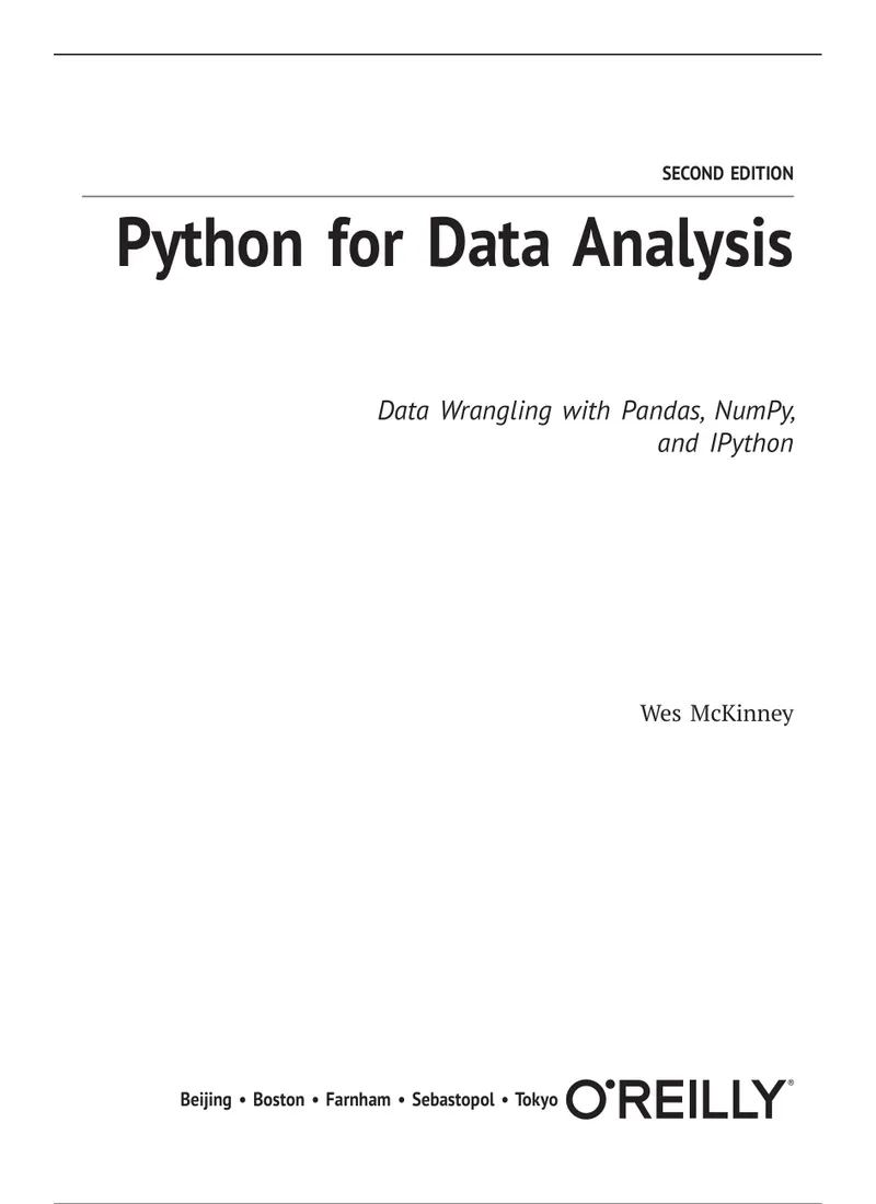 Python and Data Analysis. Primary Data Processing with pandas, NumPy, and IPython